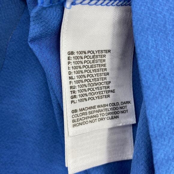 North Face Jacket Women's Size L Blue Neon Flight Series FlashDry Lightweight - Picture 12 of 12